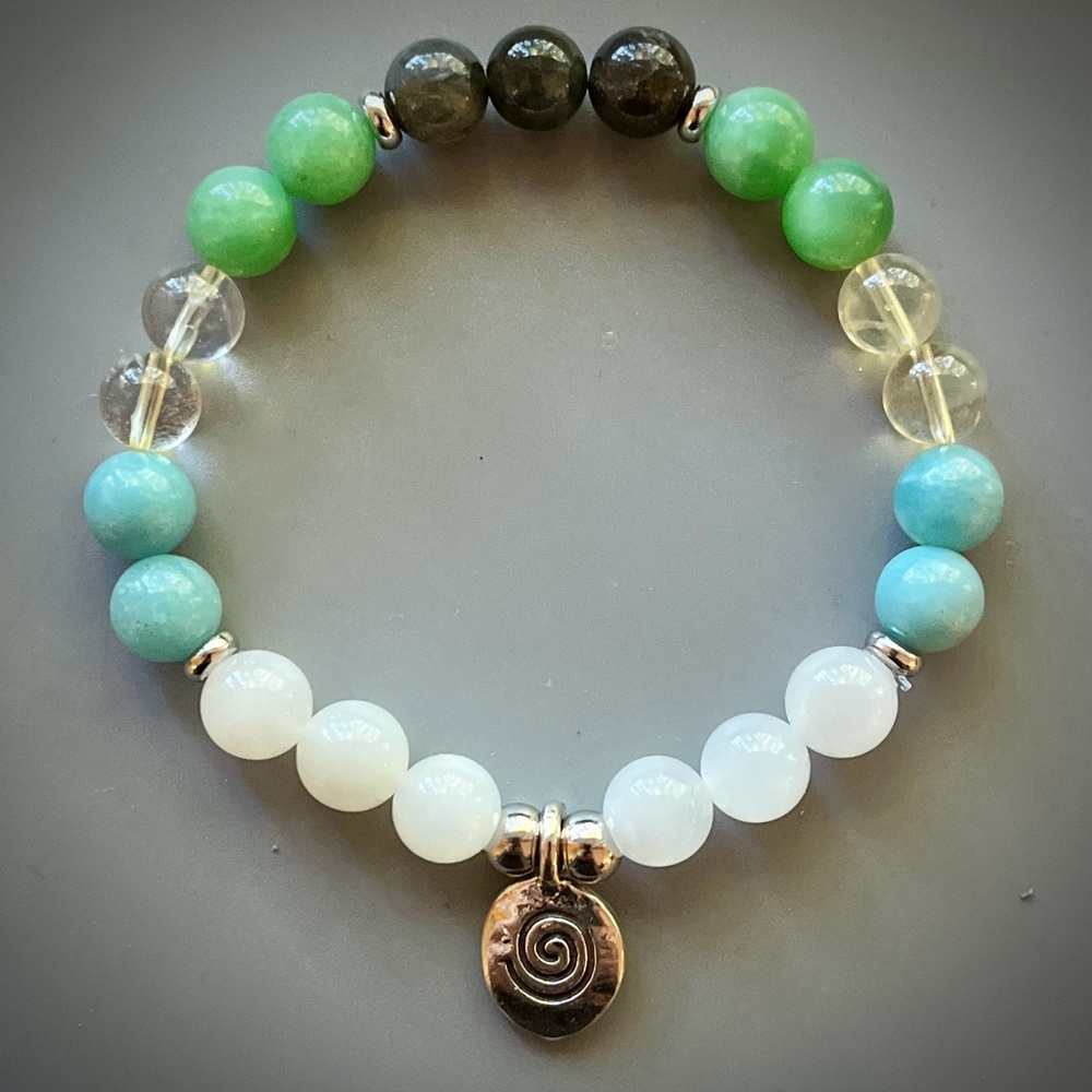 New Beginnings Handcrafted Bead Bracelet